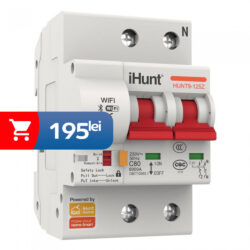 iHunt Home WIFI Smart Circuit Breaker 2P 16A – Siguranta automata inteligenta