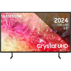 Televizor SAMSUNG LED 43DU7172, 108 cm, Smart, 4K Ultra HD, Clasa G (Model 2024)