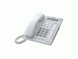 Telefon analogic de secretariat Panasonic KX-AT7730NE, compatibil cu Sisteme PBX, afisaj LCD